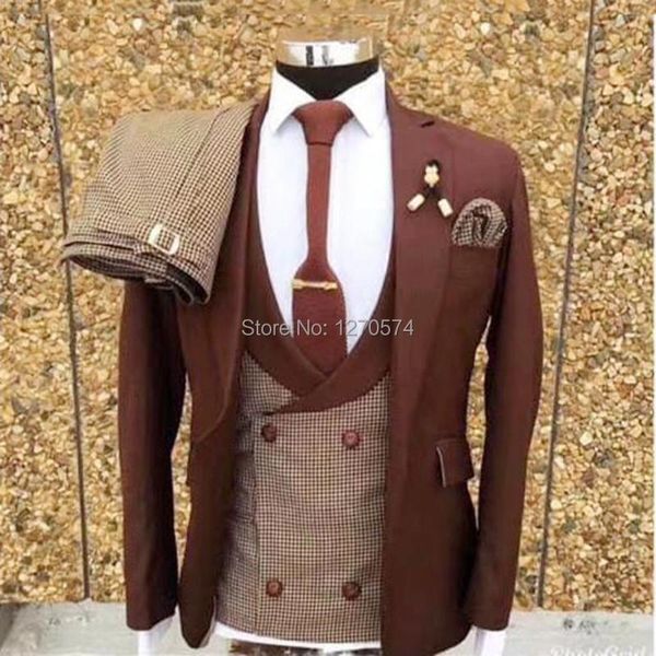 

men's suits & blazers fashion men man suit for wedding tuxedo groom groomsman prom jacket singer performing stage dress 3 pieces set, White;black