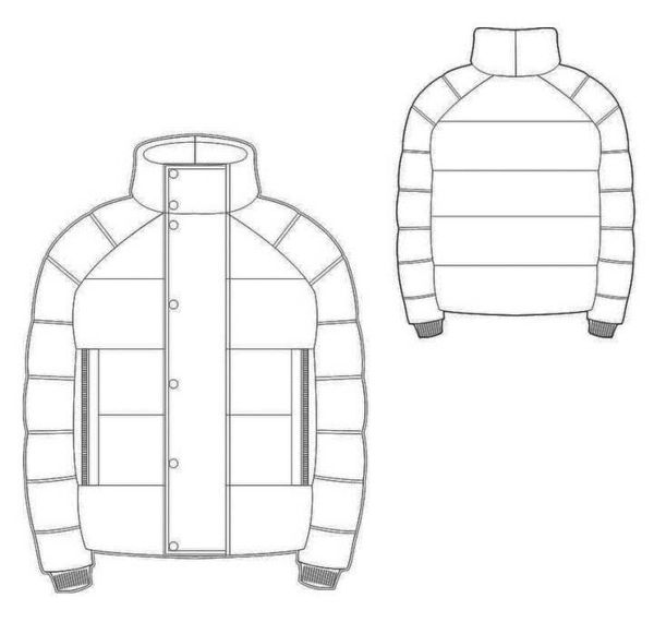 

diy your designes parkas jacket clothing, Black