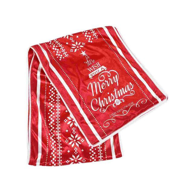 

table cloth 1pc snowflake christmas family decoration decorative tablecloth