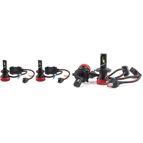 

car headlights f5 110w 2pcs led canbus 10000lm high power headlight bulb turbo lamp for