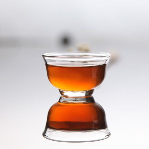 

wine glasses 6 pcs 33ml glass cup made of heat-resistant borosilicate kung-fu chadao mini gift teaware set sample tea