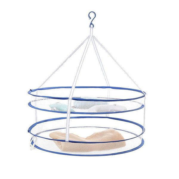 

laundry bags foldable clothes storage baskets basket drying rack dryer sweater cloth dry hanger net