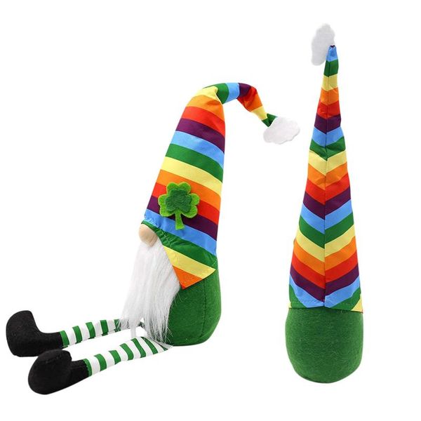 

st. patrick's day spring gift room plush faceless doll decorations present toys gnome-decoration easter faceless-doll decor decorative