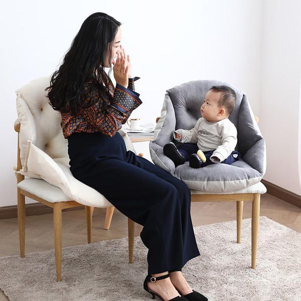 

pillow super soft sofa chair bed mats backrest warm tatami mattress home decor nordic style leisure solid color seat cushion