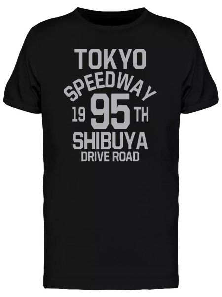 

Tokyo Speedway Men's Tee -Image by Shutterstock, White;black