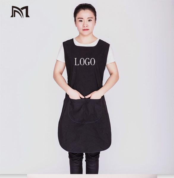 

hairdressing products apron small work clothes double sided haircut hairdresser