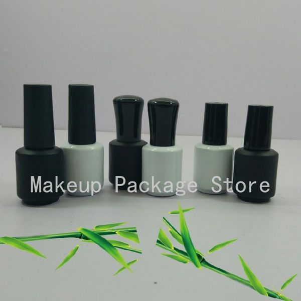 

storage bottles & jars 10/30/50pcs 8ml glass nail bottle empty portable polish tubes gel with brush art containers
