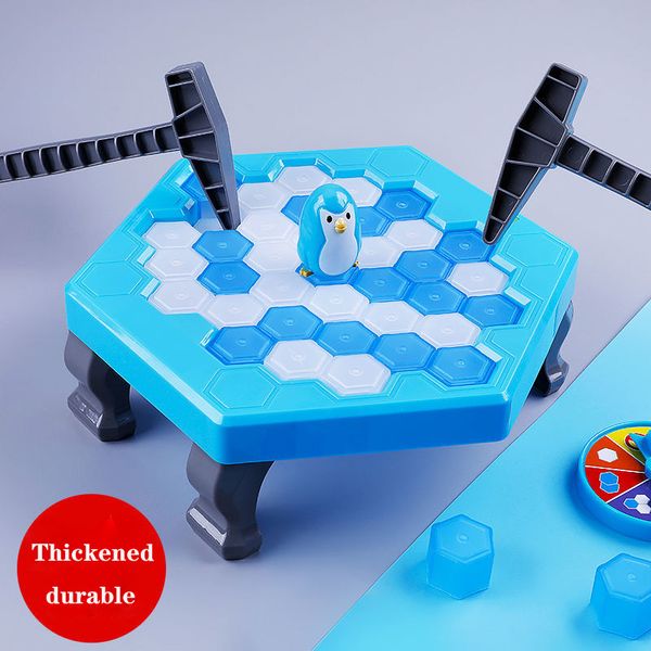 

knock ice to save little penguin toy boy puzzle parent child board game