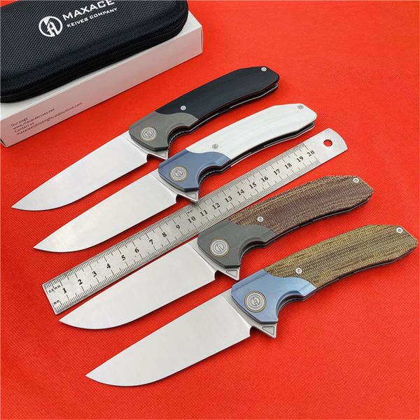 

second goliath camping generation g10 knife folding outdoor small steel k110 maxace handle fishing tools shitx