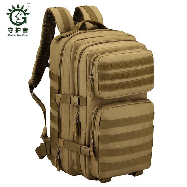 

backpack tactical military 45l large capacity waterproof nylon outdoor sport camo rucksack travel camping durable bag