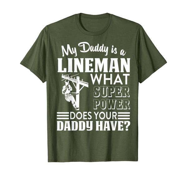 

my daddy is a lineman what superpower does your daddy have, White;black