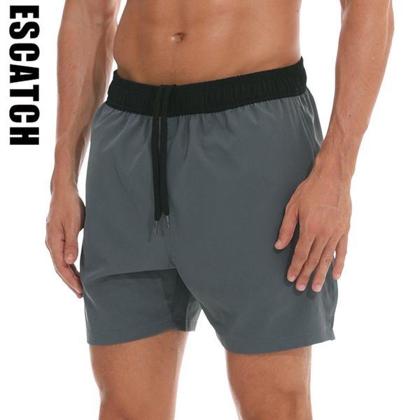 

men's swimwear escatch brand 2021 summer running shorts mens gym es10y fitness bodybuilding jogging workout
