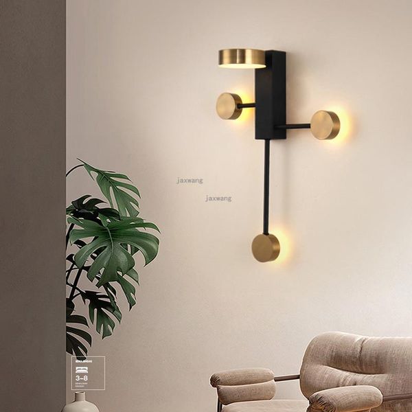 

wall lamps american led iron light nordic bedroom luster sconces lighting modern rotatable decor kitchen fixtures