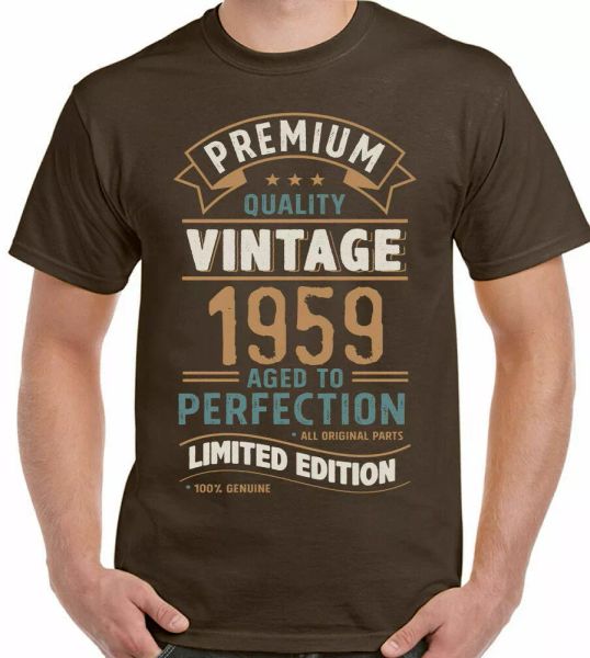 

62nd birthday 1959 funny man 62 years old vintage limited edition, White;black