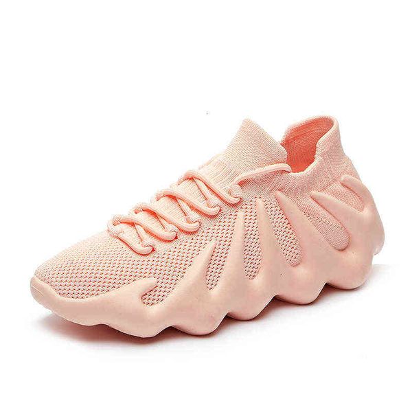 

2021 autumn couple mesh shoes ocs breathable casual fashion trend sports men's, Black