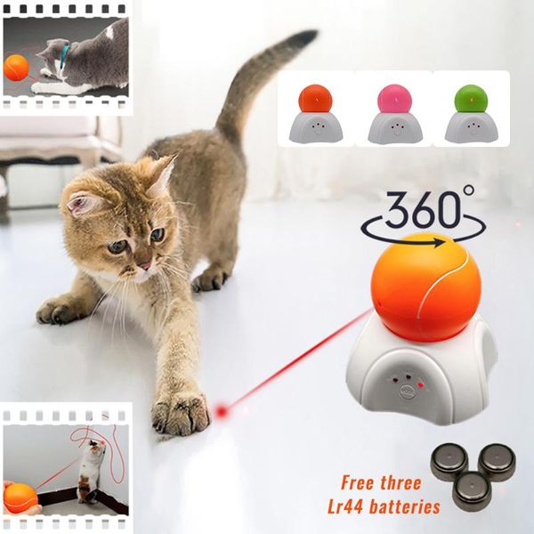 

cat toys funny pet led laser toy automatic electric interactive ball creative exercise training supplies