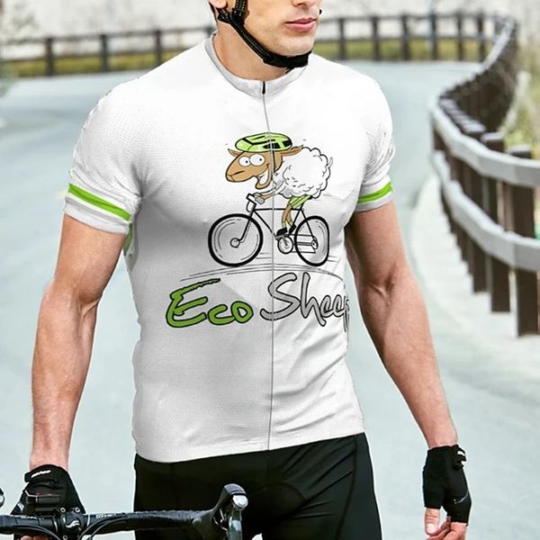 

2021 short sleeve cycling jersey summer polyester bike top, Black;red