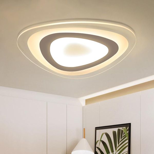

ceiling lights 18w modern led lamp in the living room kitchen bedroom minimalist triangle ultra thin indoor hanging lighting fixture