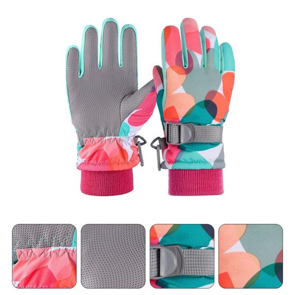 

ski gloves 1 pair cycling glove sturdy durable skiing for girl