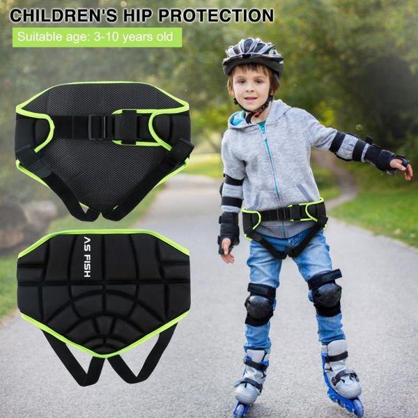 

kids men women hip protective shorts thickened roller skating buguard gear padded for skiing elbow & knee pads, Black;gray