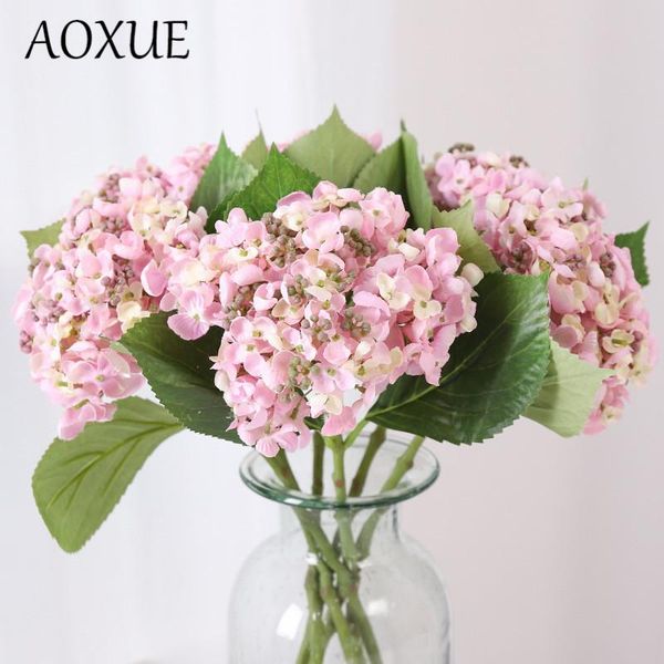 

wedding hand-held road flower simulation fake bean hydrangea el home decoration shooting props decorative flowers & wreaths