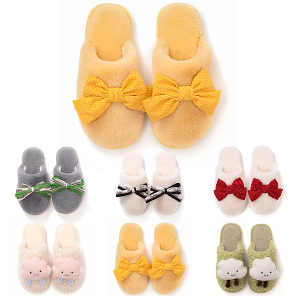 

women designers slippers platforms sandals shoes triple black grown grey pink womens casual indoor warm sneakers flat winter trainers walkin