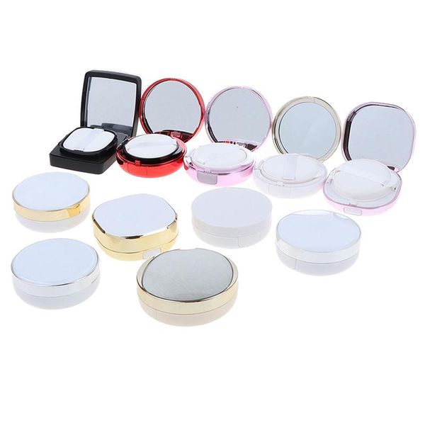

1pcs beauty make up case empty diy air cushion puff box powder foundation bb cream sponge dispensing hold storage bottles & jars