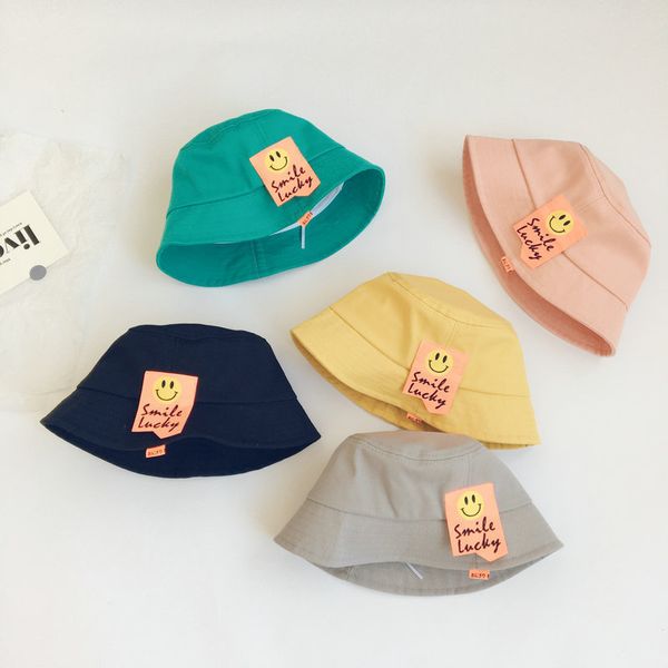 

children's fisherman's hat in spring and summer, Yellow
