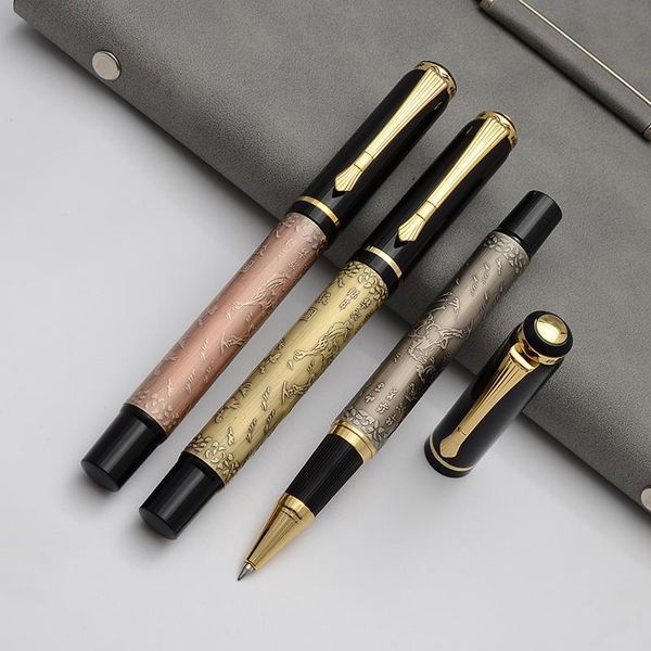 

gel pens baoer 507 pen metal rollerball retro china eight horses high-end business office gift company signature