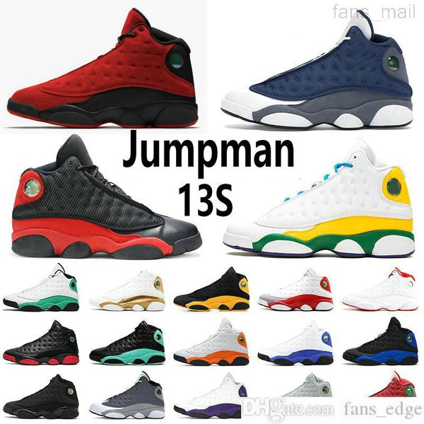 

men women 2021 reverse bred jumpman 13s basketball shoes 13 red flint gigi love respect white black he got game lucky green hyper royal dmp