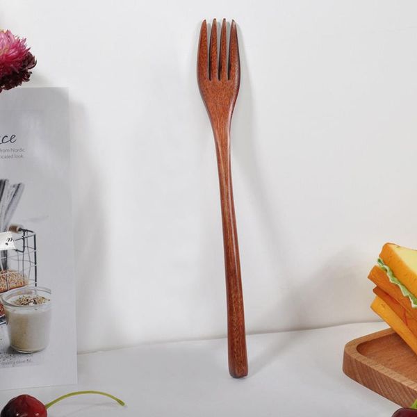 

forks simple natural wooden kitchen fork cooking utensils exquisite home gifts wholesale purchasing #3a12
