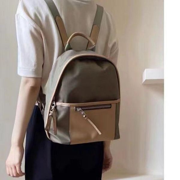 

backpack high school men's and women's bags casual oxford cloth large-capacity