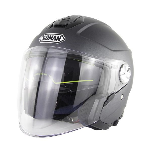 

motorcycle helmets bluetooth matte black color half face open helmet with m1 headset sm519