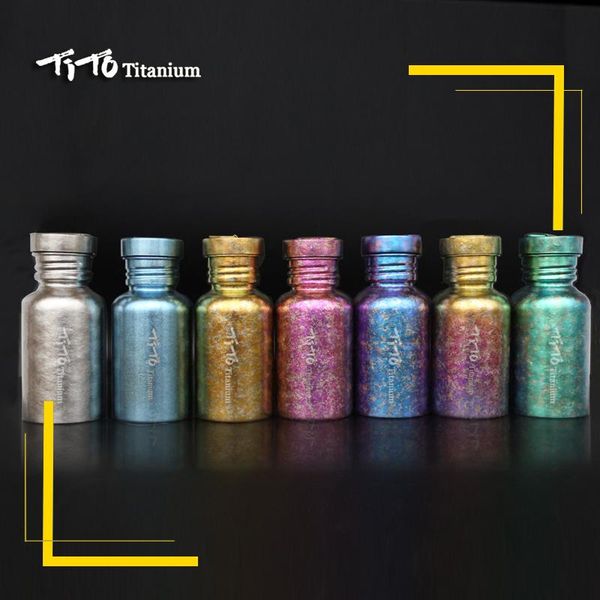 

tito pure titanium water bottle riding sports outdoor alloy bicycle cup