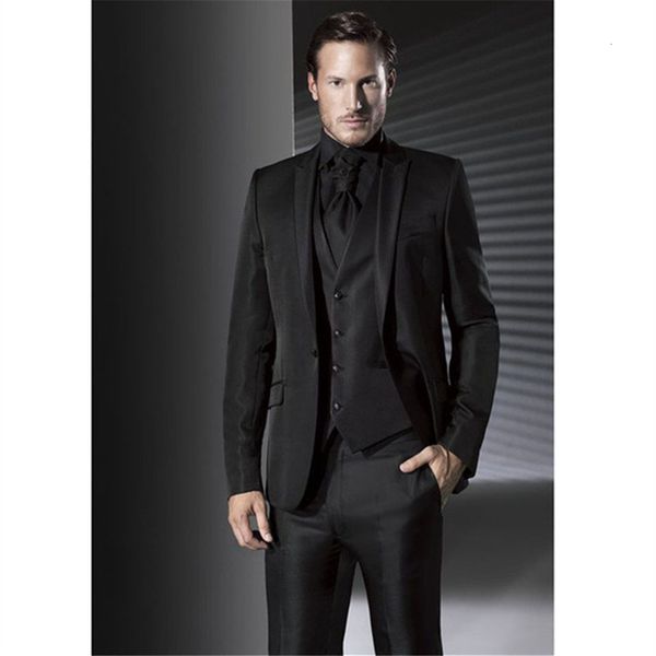 

men's suits & blazers classic male smolking suit groom thin and culine at night for black men wedding blazer prom, White;black
