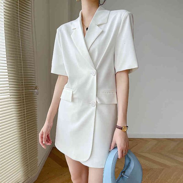

women's suits & blazers summer clothing, casual jacket with buttons, black and white back, in 2021, White;black