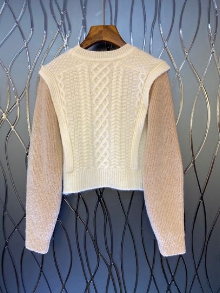 

sweaters wool sweaters autumn winter pullovers women golden chain beading deco long sleeve casual knitted jumpers lady, White;black