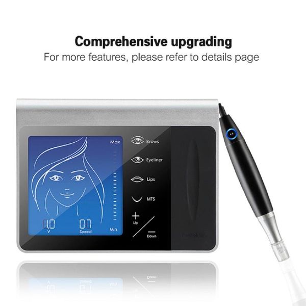 

tattoo guns kits charme princesse digital permanent makeup pen lcd screen machine for eyebrow eyeliner and mts em503