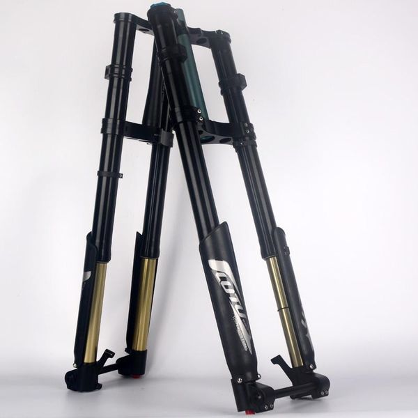 

bike forks fork dh fr front oil suspension 26 27.5 travel 210mm rock shox downhill