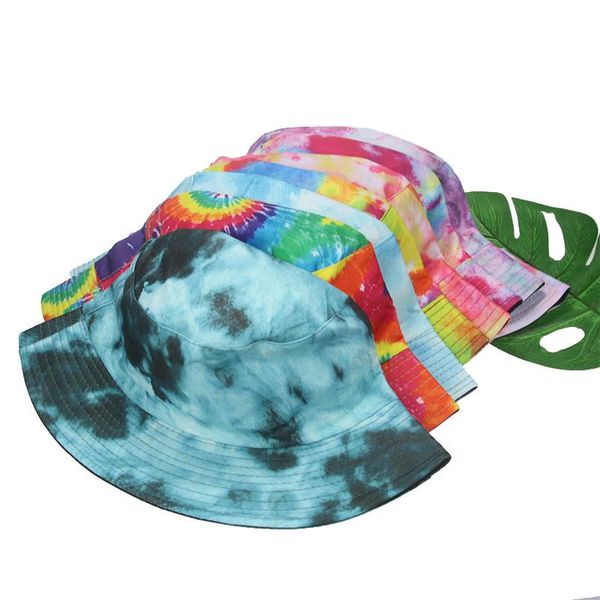 

wide brim hats bucket women print double sided summer casual foldable beach outdoor decoration sun protection gorras para mujer, Blue;gray