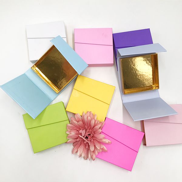 

fdshine hard magnetic lash box for mink eyelash 25mm 27mm 23mm eyelashes square pink marble white lashes cases custom boxes