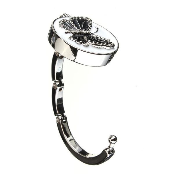 

fashion butterfly beetle purse handbag hook folding hanger ty53 hooks & rails