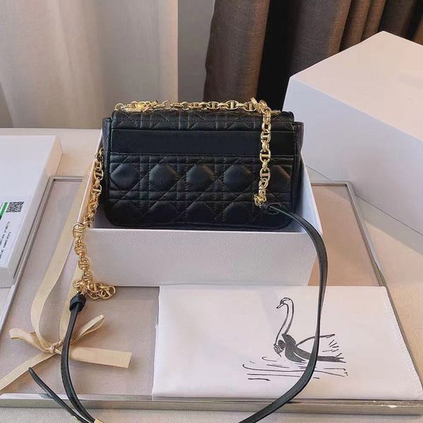 

2021 fashion women's evening bags pu leather fine shoulder bag luxury classic designer handbag with box