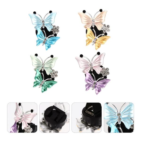 

car air freshener 4pcs vehicle vent interior clip-on butterflies decor