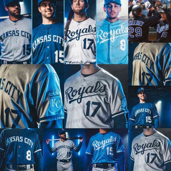 

kansa s city 2022 royal s jersey 8 nicky lopez 15 whit merrifield 17 hunter dozier 16 andrew benintendi 2 michael a. taylor 38 lucius fox 88, Black