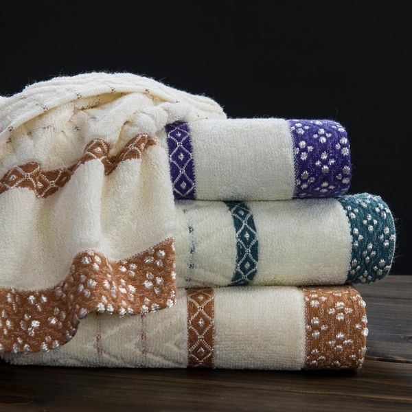 

towel arnigu 100% cotton beach geometric pattern fast drying soft bath super absorbent shower towels bathroom spa wrap