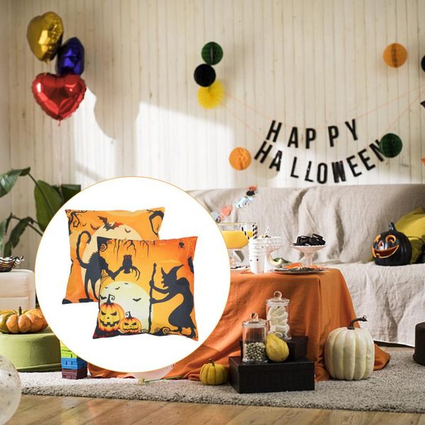 

cushion/decorative pillow 2pcs cover home pillowcase pumpkin bedding accessory