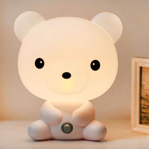 

night lights decor cartoon light cute panda bear table desk lamp led children baby gifts sleep for bedroom bedside indoor lighting