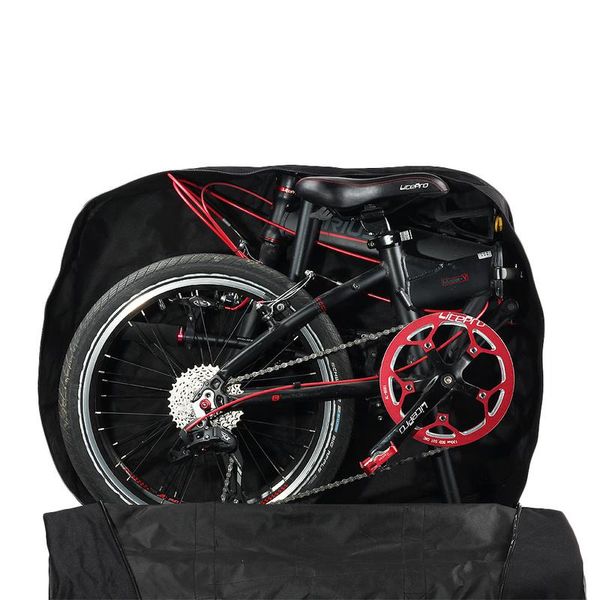

cycling bags loading bag folding bicycle storage 20 inch 14 16 electric car on behalf of driving oxford cloth check box