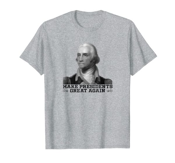 

george washington's birthday, presidents' day t-shirt, White;black